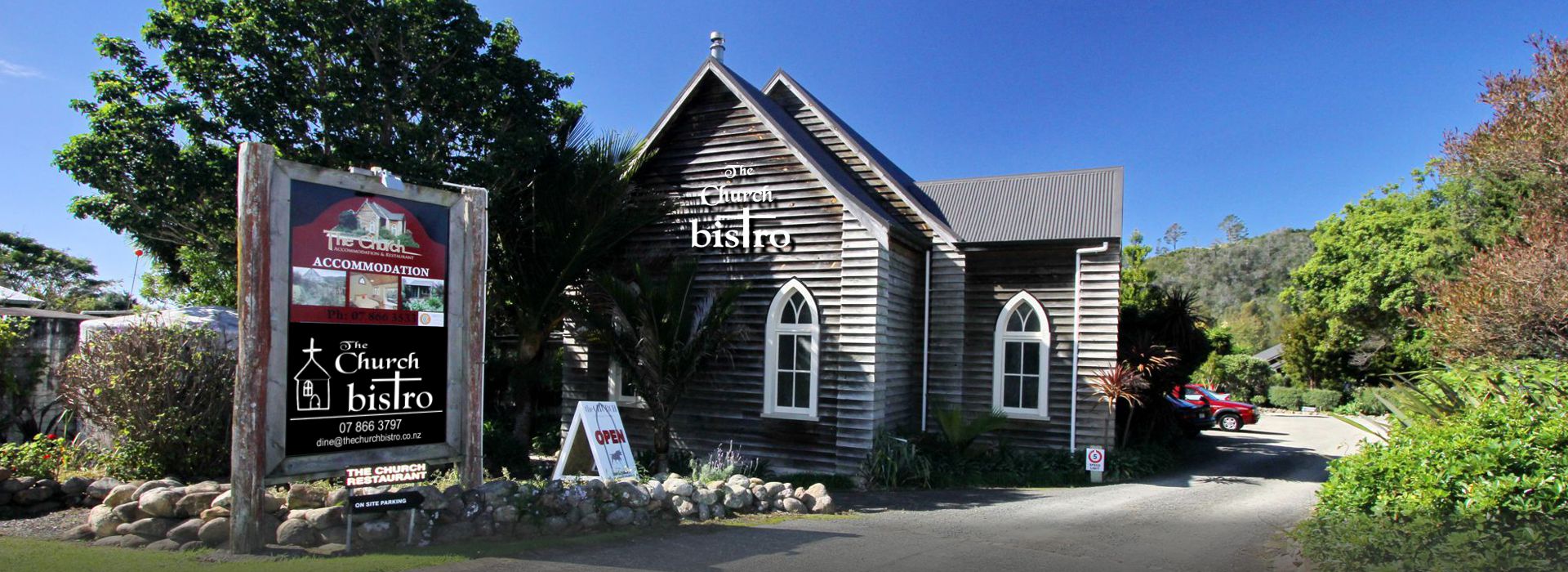 The Church Bistro Hahei NZ The Church Bistro Hahei NZ