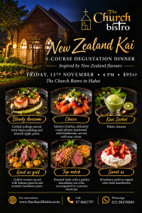 New Zealand Kai ad- black background